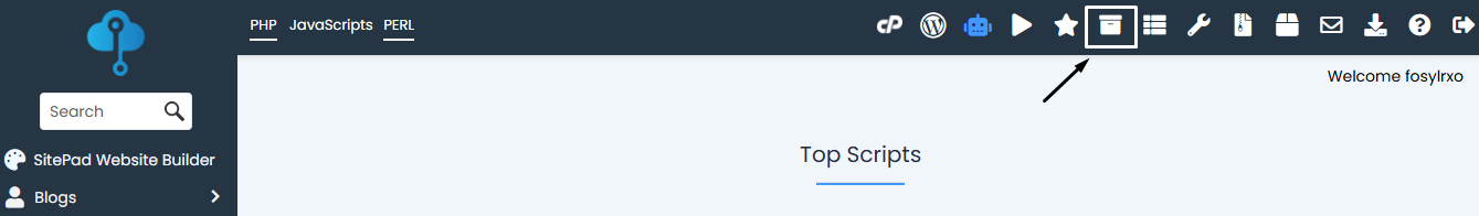 backup aplikasi cPanel