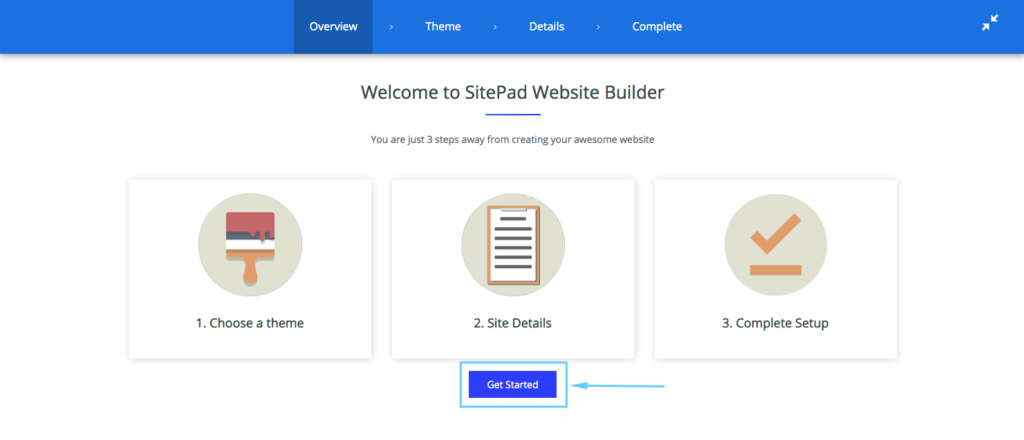 Cara membuat website pada Sitepad