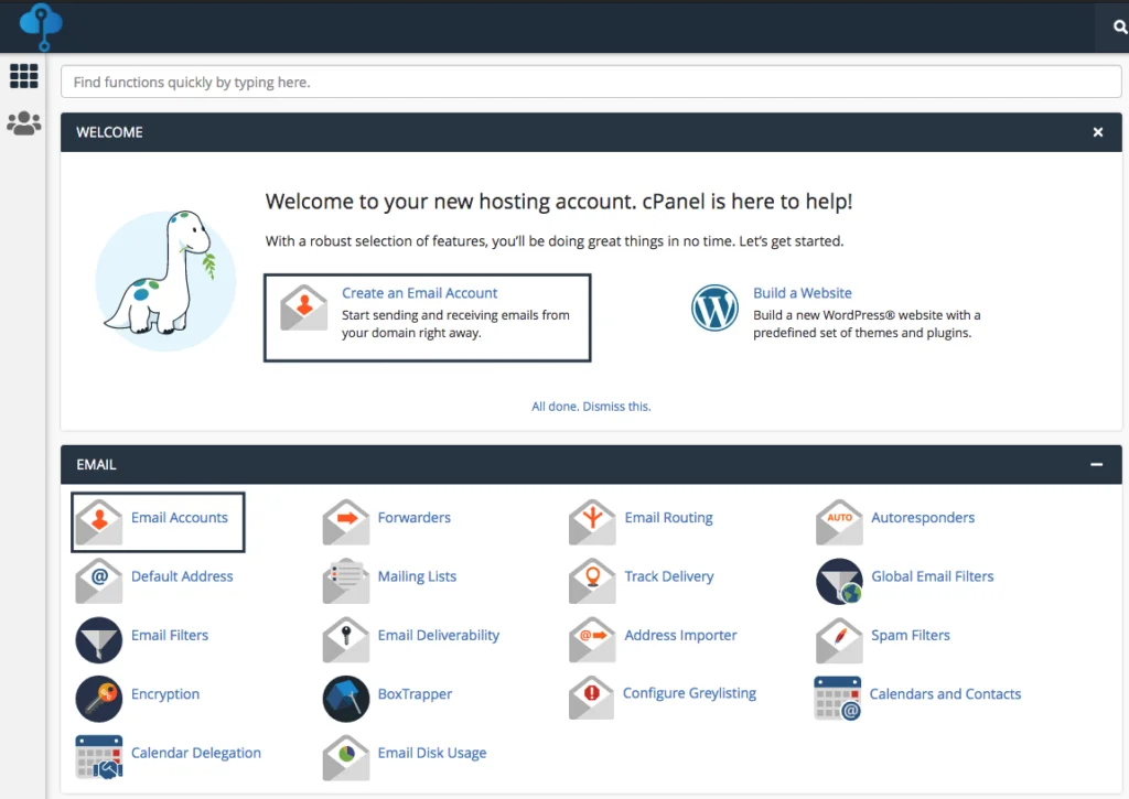 Cara membuat email hosting