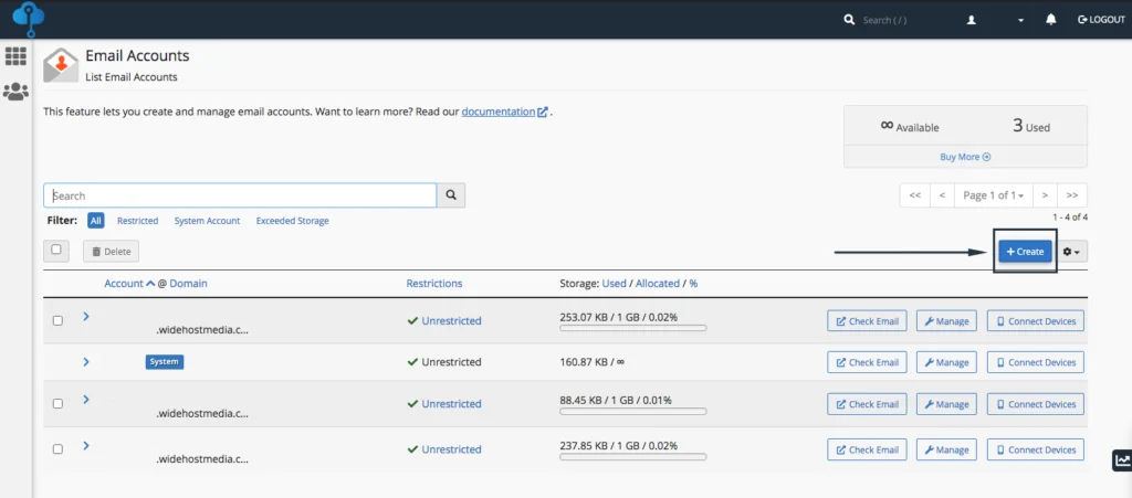 Cara membuat email hosting